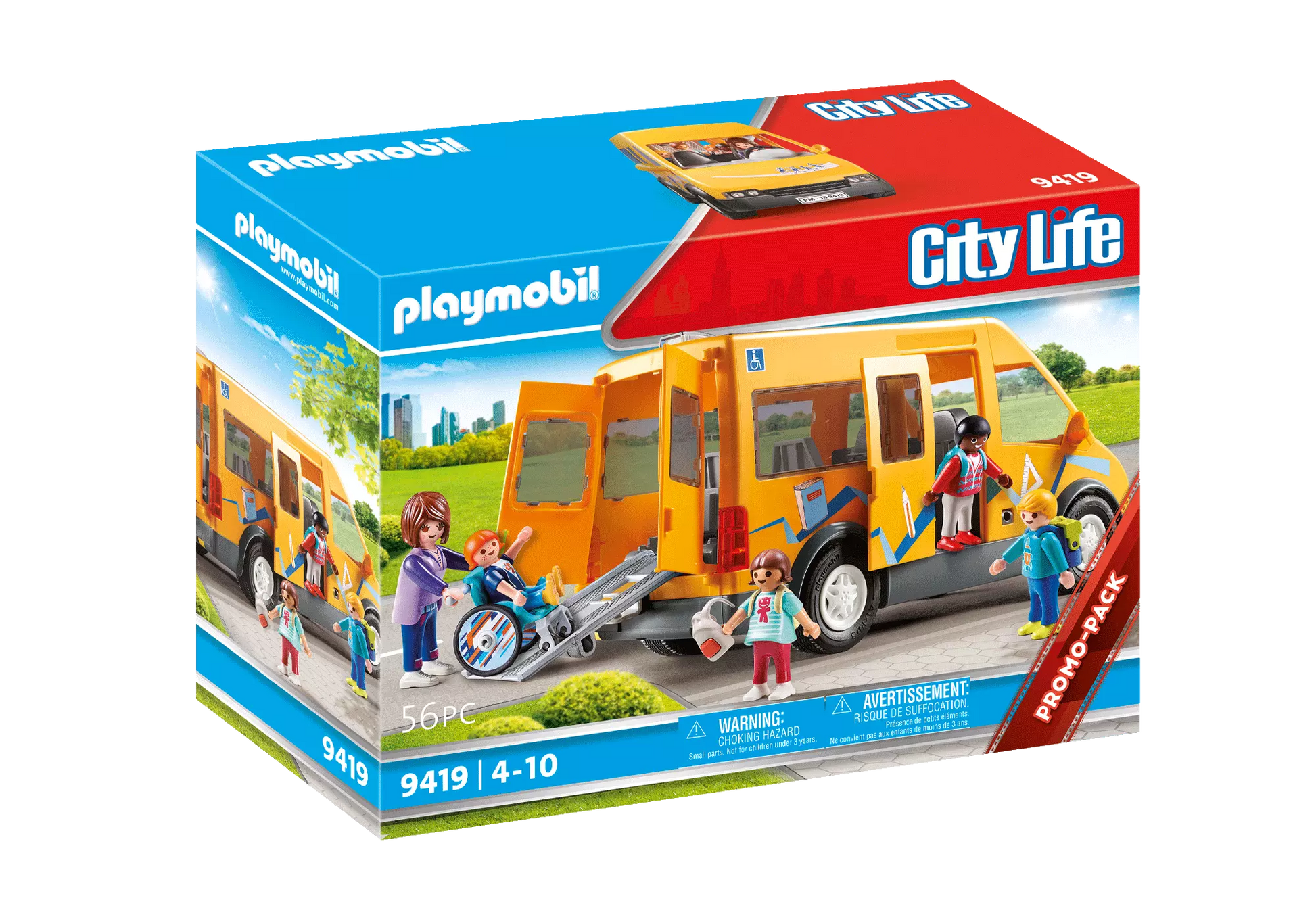 Playmobil 9419 City Life Promo Pack Schulbus - plegobil