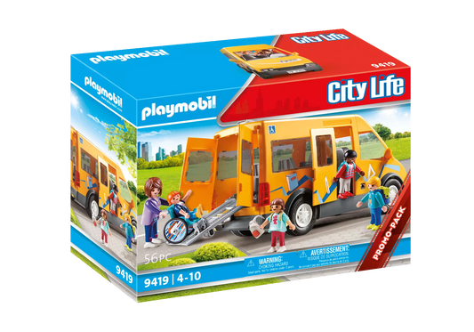 Playmobil 9419 City Life Promo Pack Schulbus - plegobil