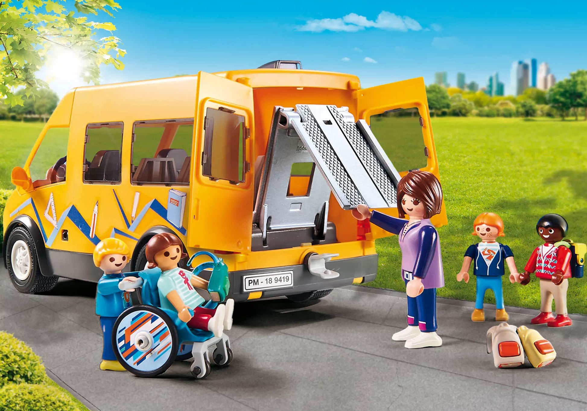 Playmobil 9419 City Life Promo Pack Schulbus - plegobil
