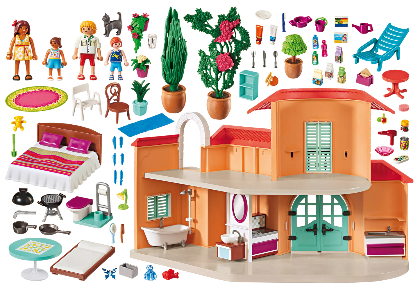 Playmobil 9420 Family Fun Sonnige Ferienvilla - plegobil