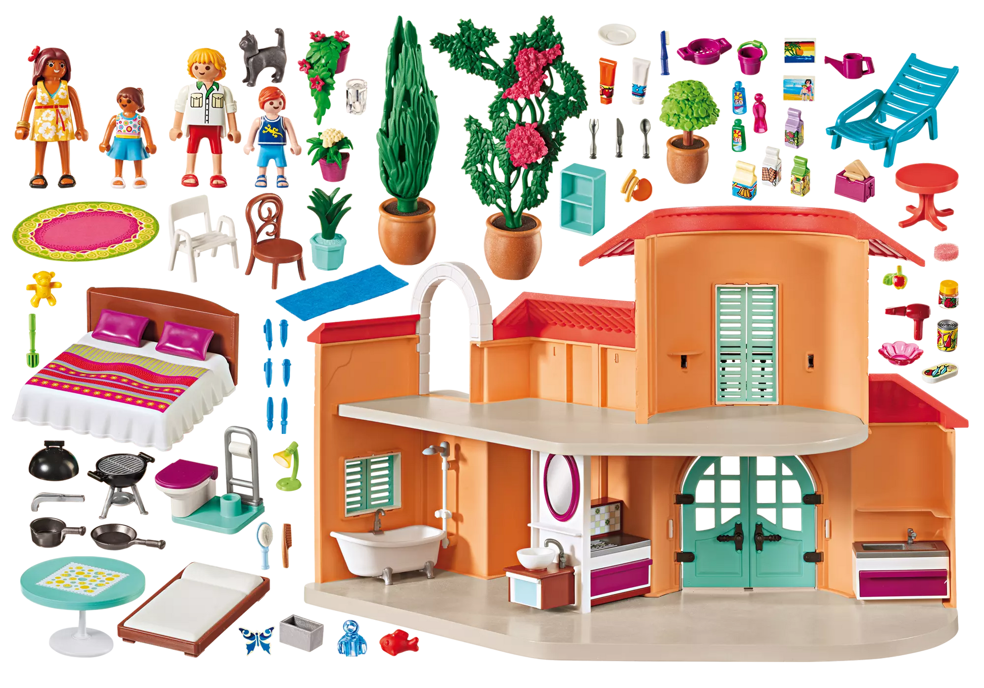 Playmobil 9420 Family Fun Sonnige Ferienvilla - plegobil