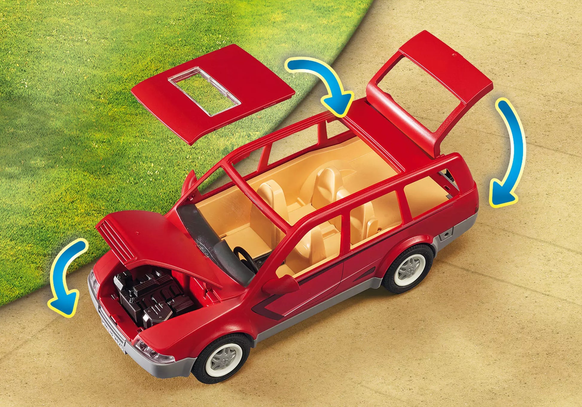 Playmobil 9421 Family Fun Familien PKW - plegobil