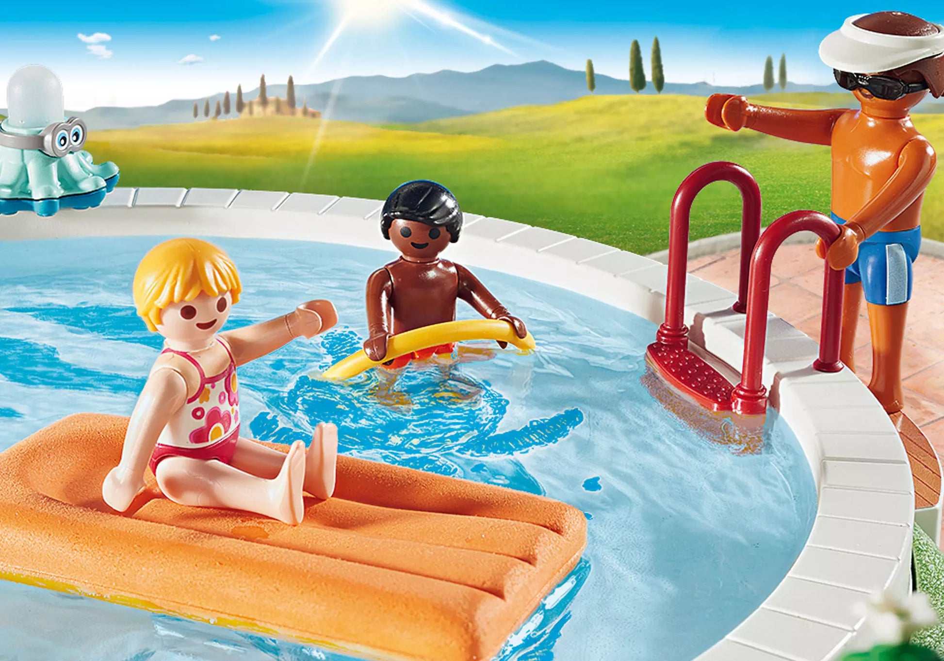 Playmobil 9422 Family Fun Swimmingpool - plegobil