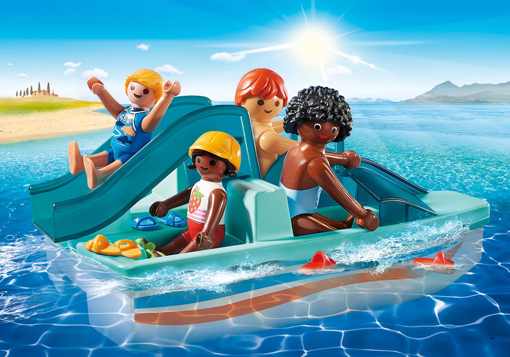 Playmobil 9424 Family Fun Tretboot - plegobil