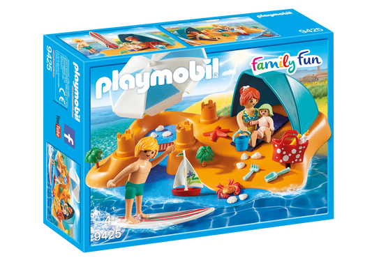 Playmobil 9425 Family Fun Familie am Strand - plegobil