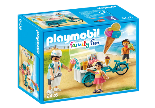 Playmobil 9426 Family Fun Fahrrad mit Eiswagen - plegobil