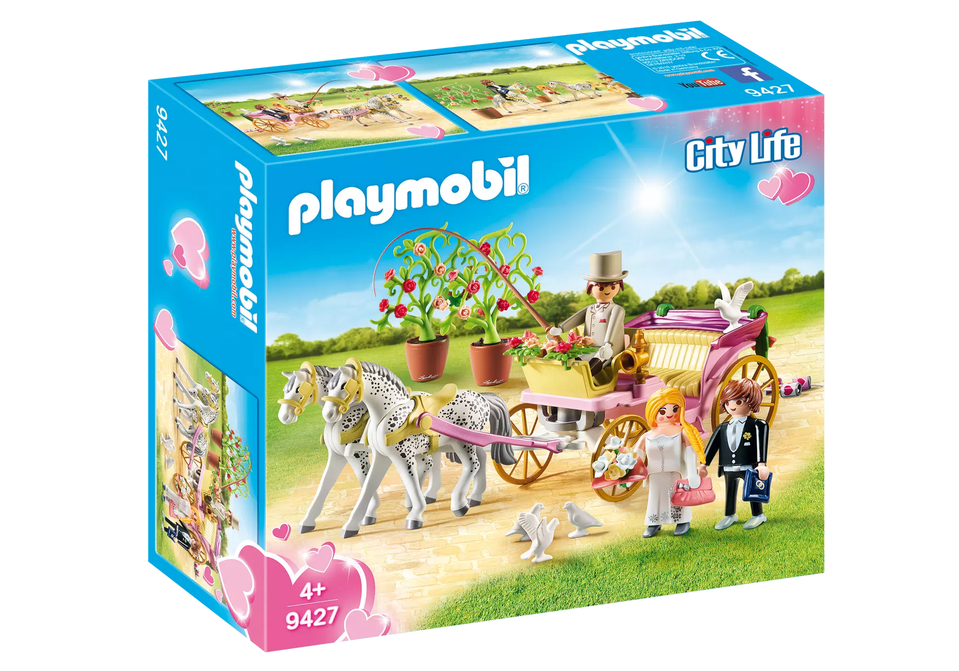 Playmobil 9427 City Life Hochzeitskutsche - plegobil