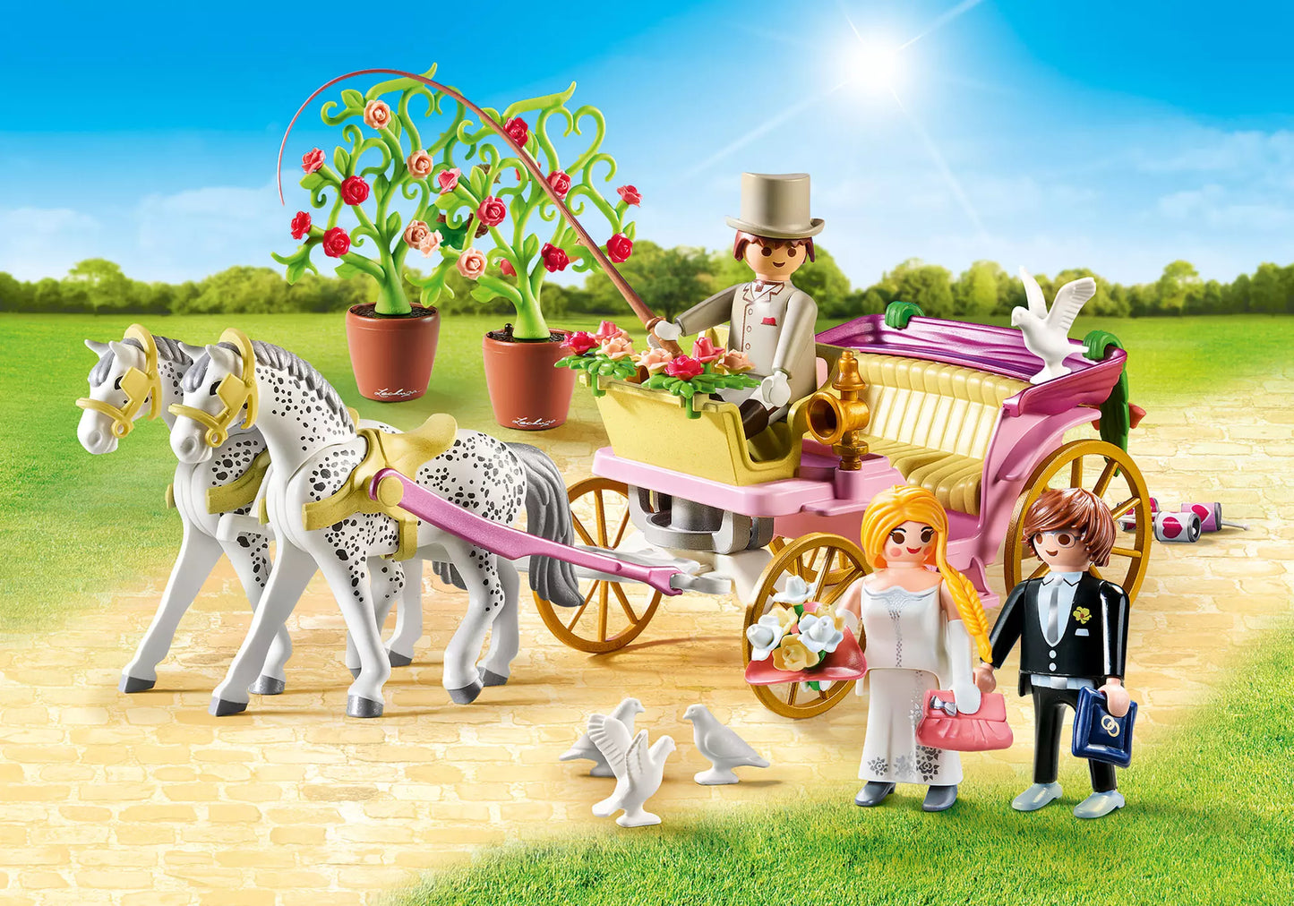 Playmobil 9427 City Life Hochzeitskutsche - plegobil