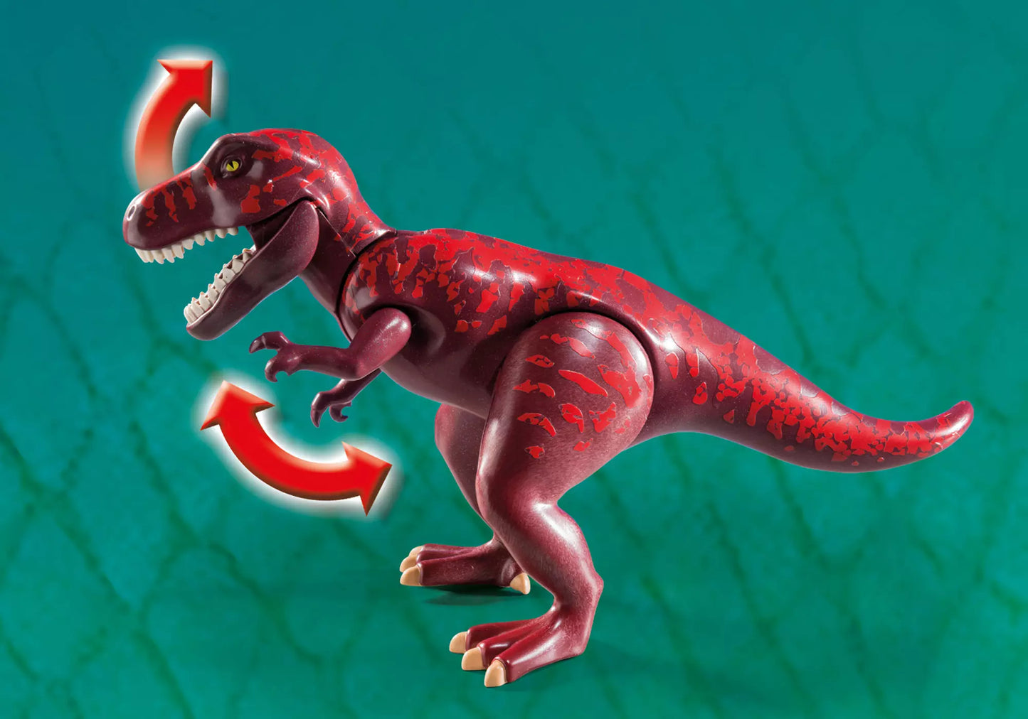 Playmobil 9429 Dinos Basecamp mit T-Rex und Lichteffekten - plegobil