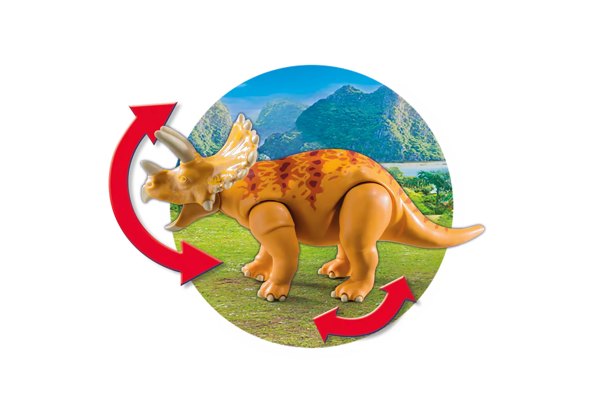 Playmobil 9434 Dinos Offroader mit Dino-Fangnetz - plegobil