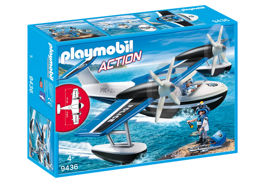 Playmobil 9436 Action Polizei-Wasserflugzeug - plegobil