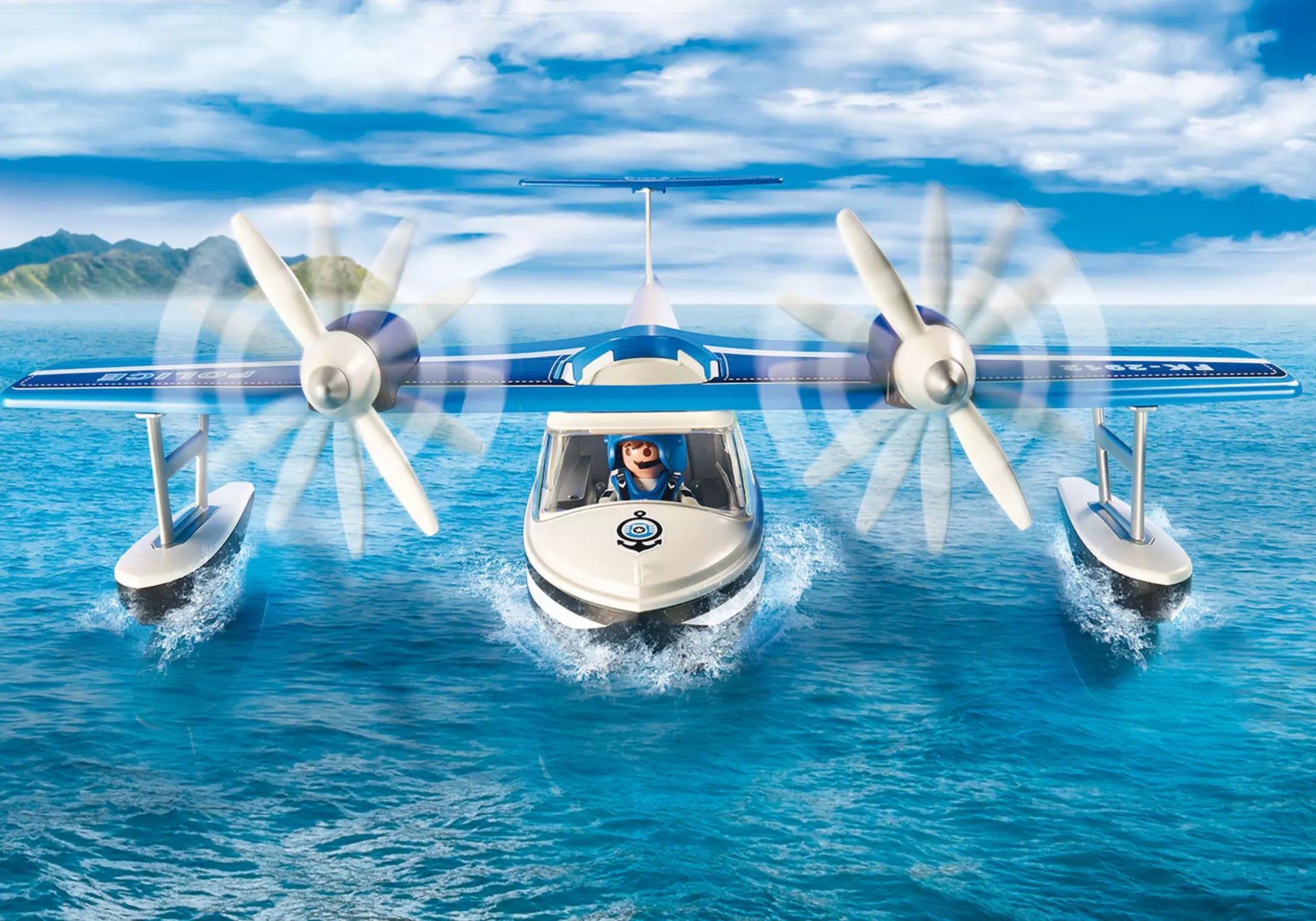 Playmobil 9436 Action Polizei-Wasserflugzeug - plegobil