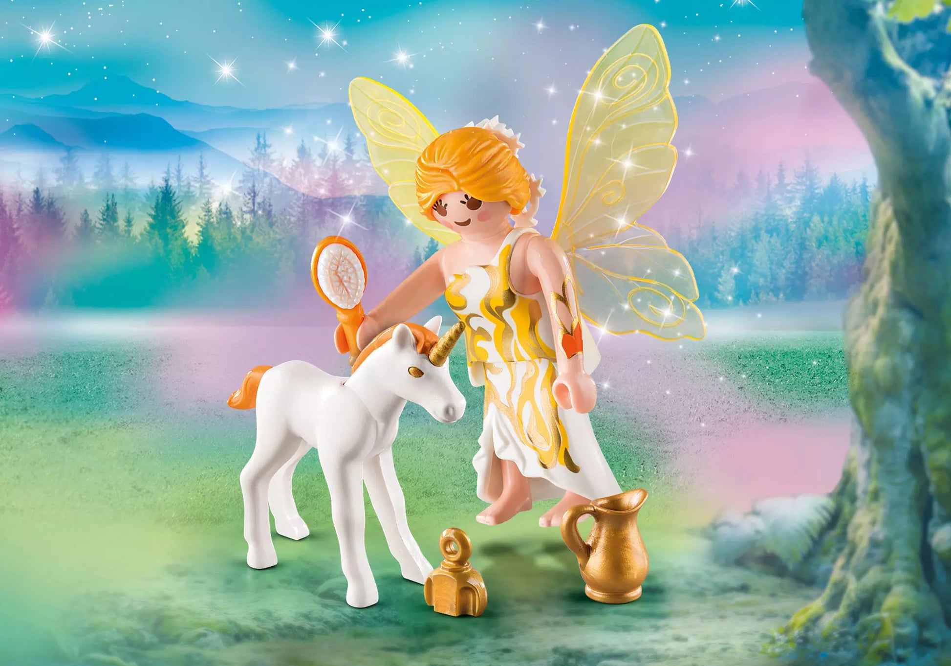 Playmobil 9438 Special Plus Sonnenfee mit Einhornfohlen - plegobil