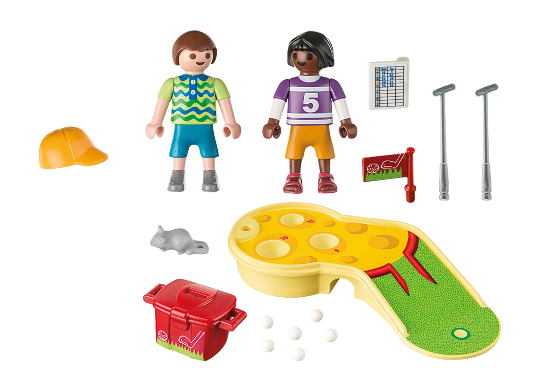 Playmobil 9439 Special Plus Kinder beim Minigolf - plegobil
