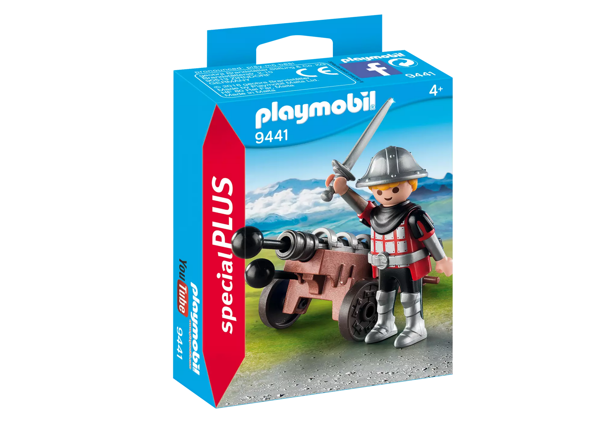 Playmobil 9441 Special Plus Ritter mit Kanone - plegobil