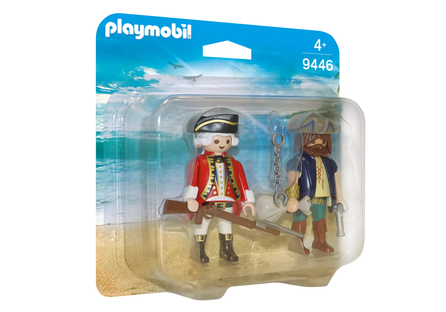 Playmobil 9446 Pirates DuoPack Pirat und Soldat - plegobil