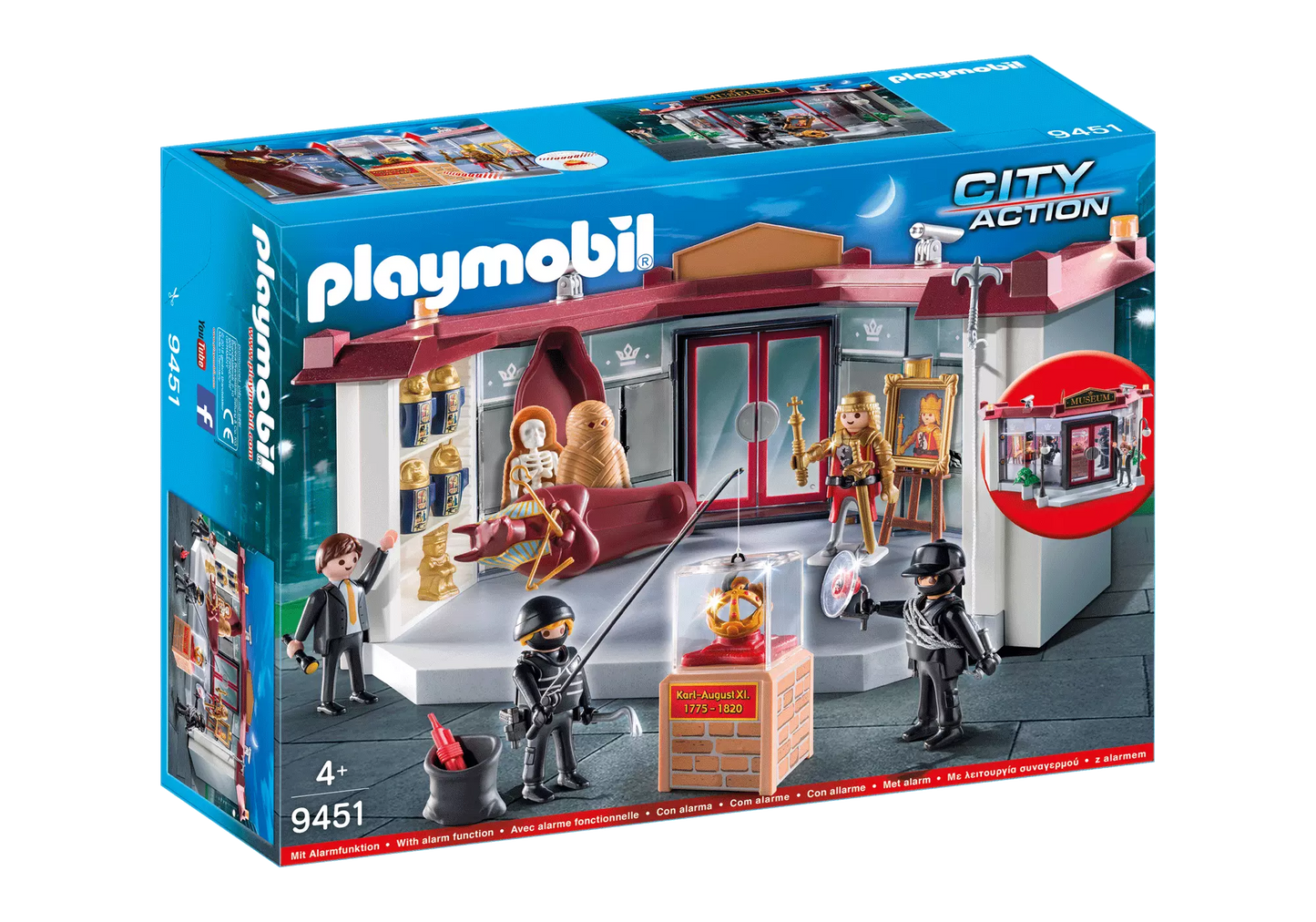 Playmobil 9451 City Action Museumsüberfall - plegobil