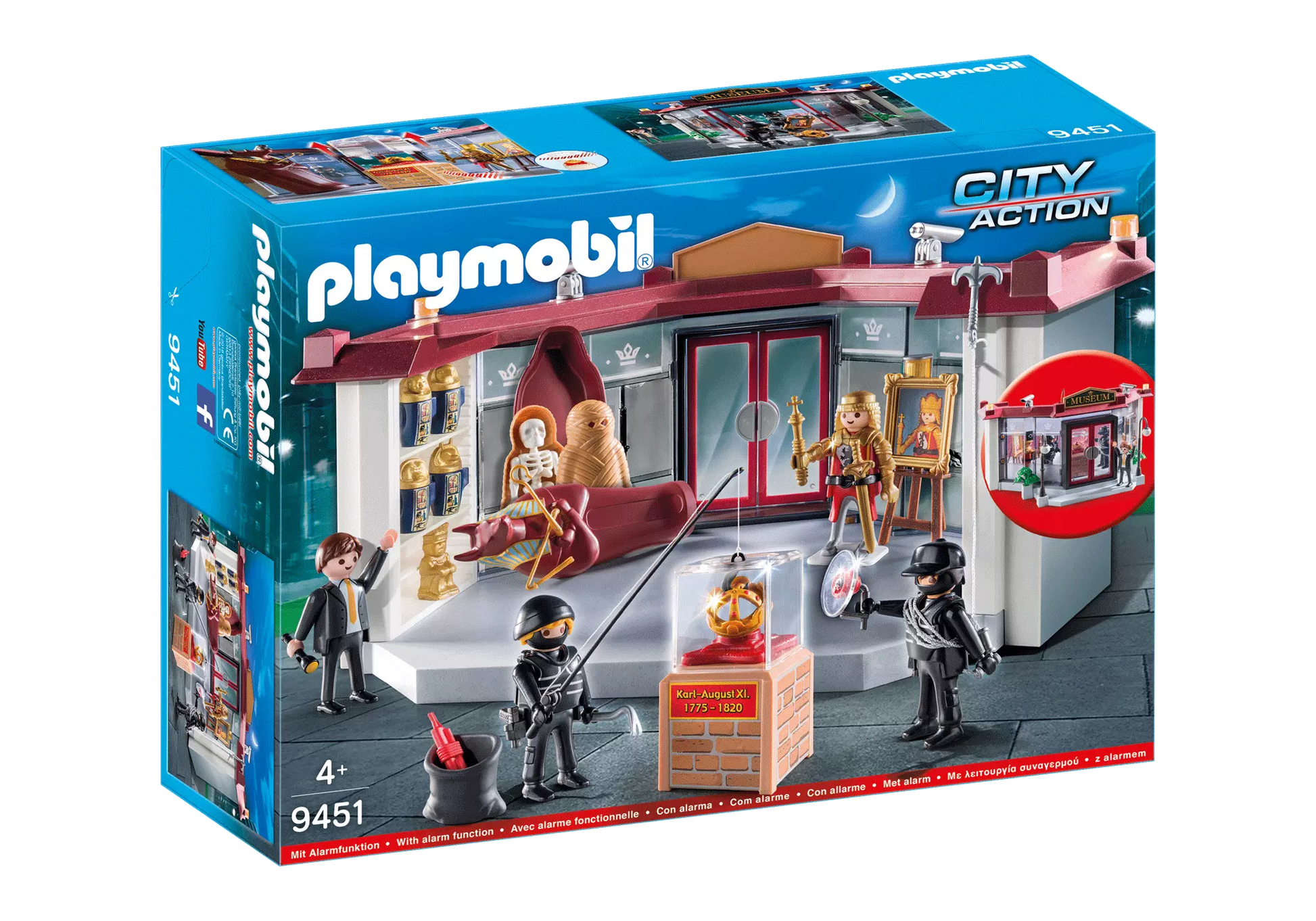 Playmobil 9451 City Action Museumsüberfall - plegobil