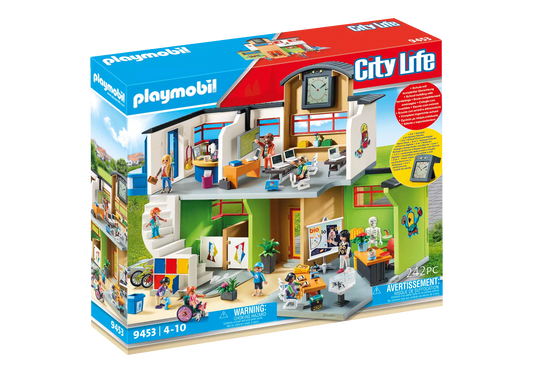 Playmobil 9453 City Life Große Schule mit Einrichtung - plegobil