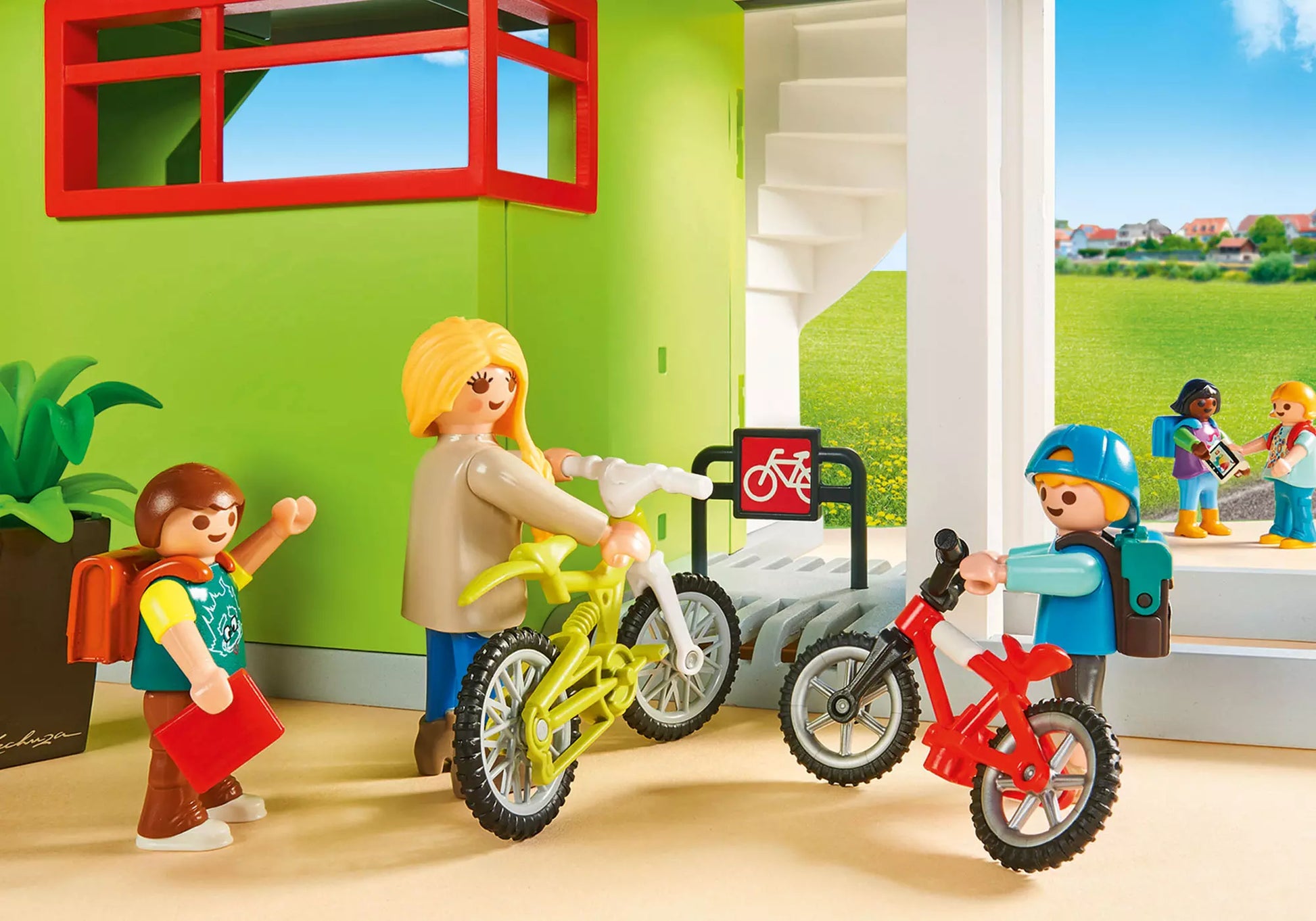 Playmobil 9453 City Life Große Schule mit Einrichtung - plegobil