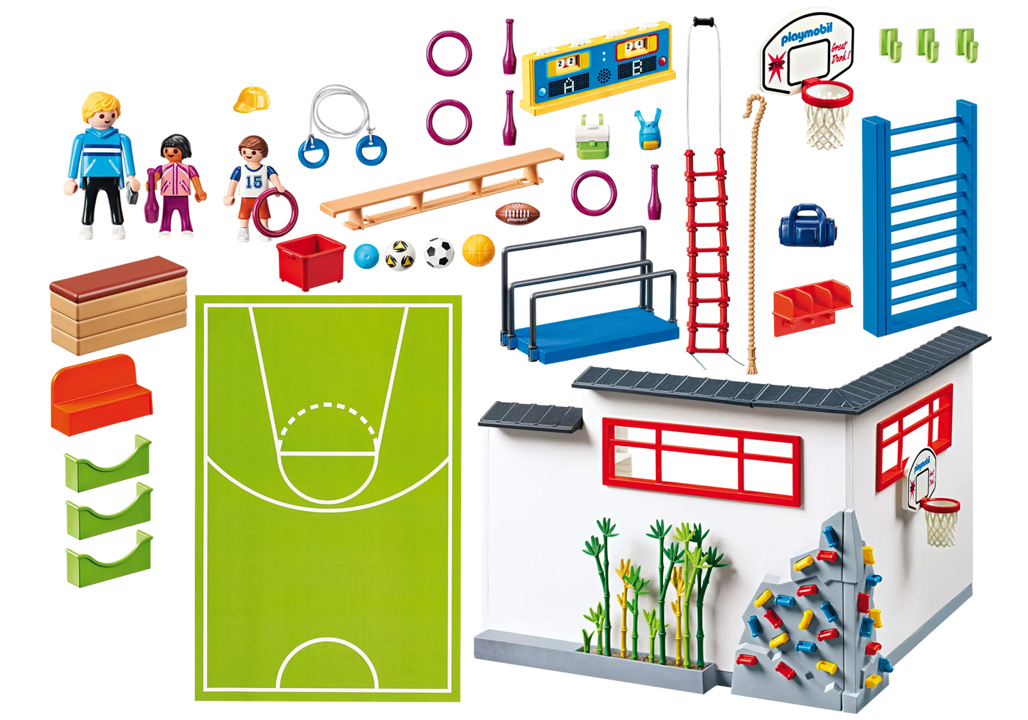 Playmobil 9454 City Life Turnhalle - plegobil