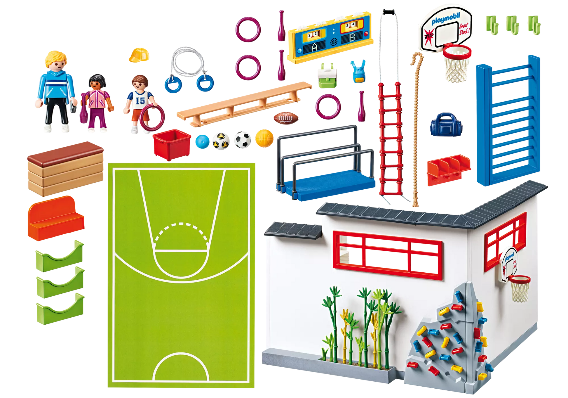 Playmobil 9454 City Life Turnhalle - plegobil