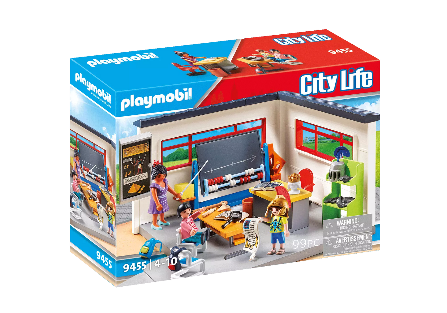 Playmobil 9455 City Life Klassenzimmer Geschichtsunterricht - plegobil