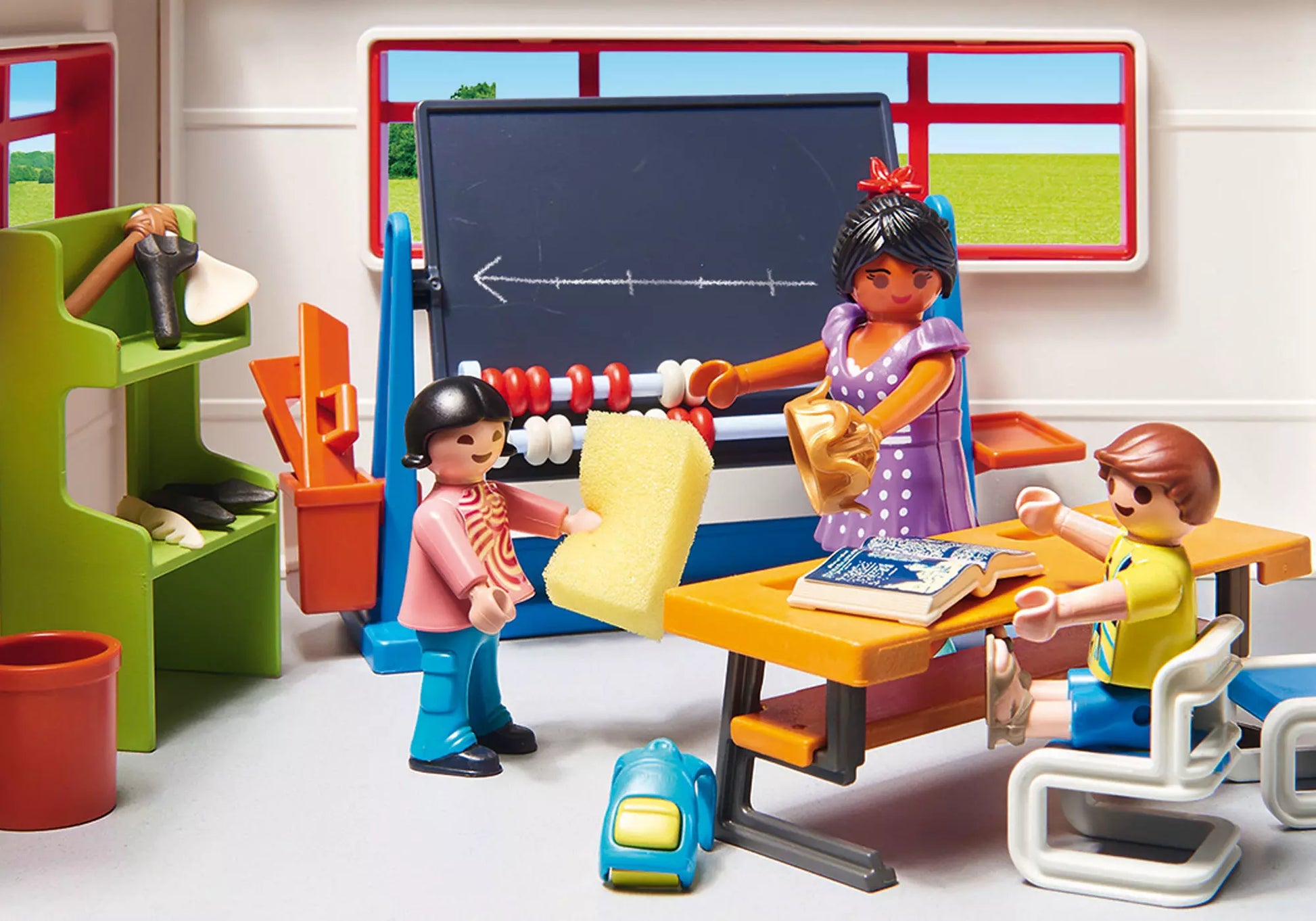 Playmobil 9455 City Life Klassenzimmer Geschichtsunterricht - plegobil