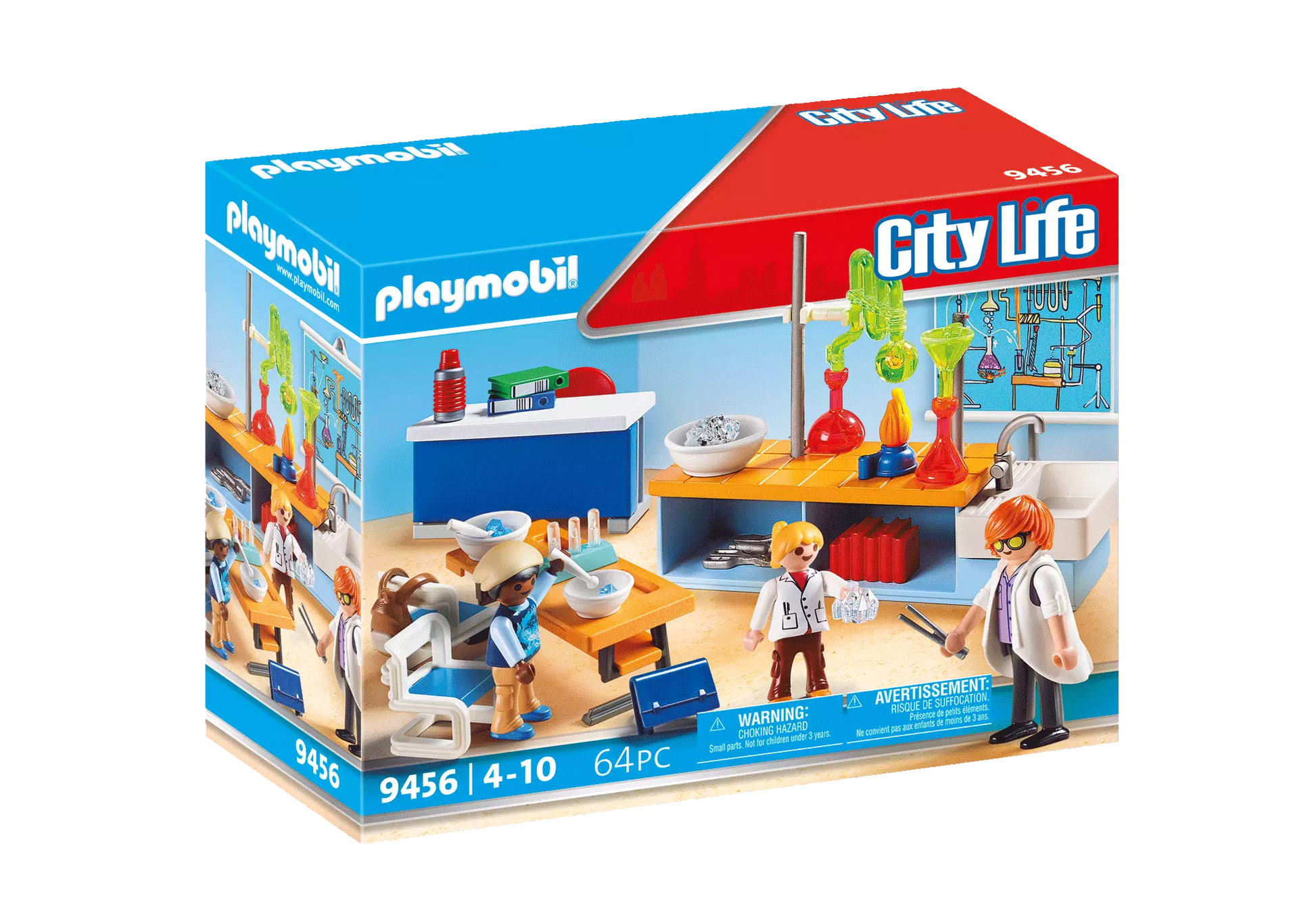 Playmobil 9456 City Life Chemieunterricht - plegobil