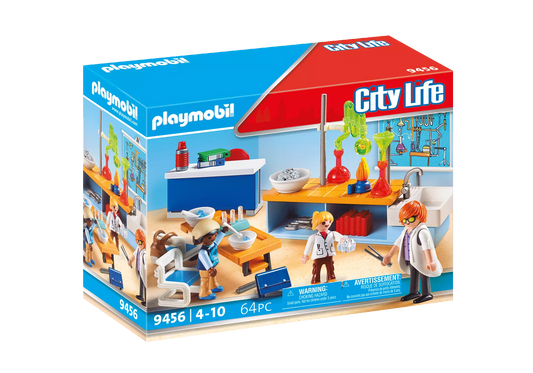 Playmobil 9456 City Life Chemieunterricht - plegobil
