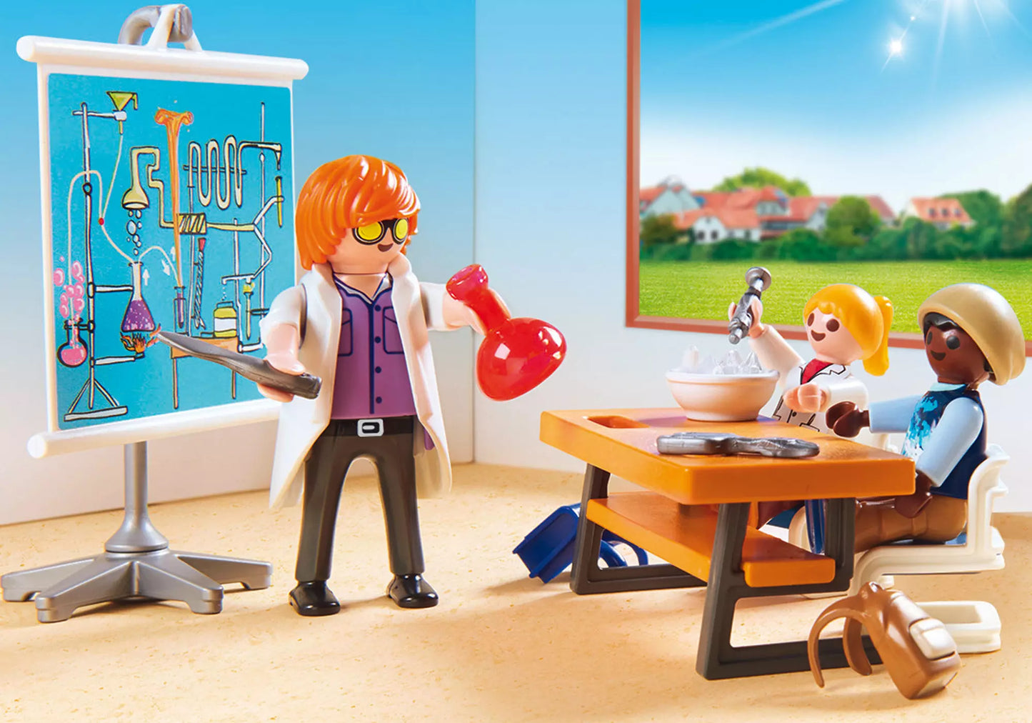 Playmobil 9456 City Life Chemieunterricht - plegobil