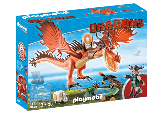 Playmobil 9459 Dragons Rotzbakke und Hakenzahn - plegobil