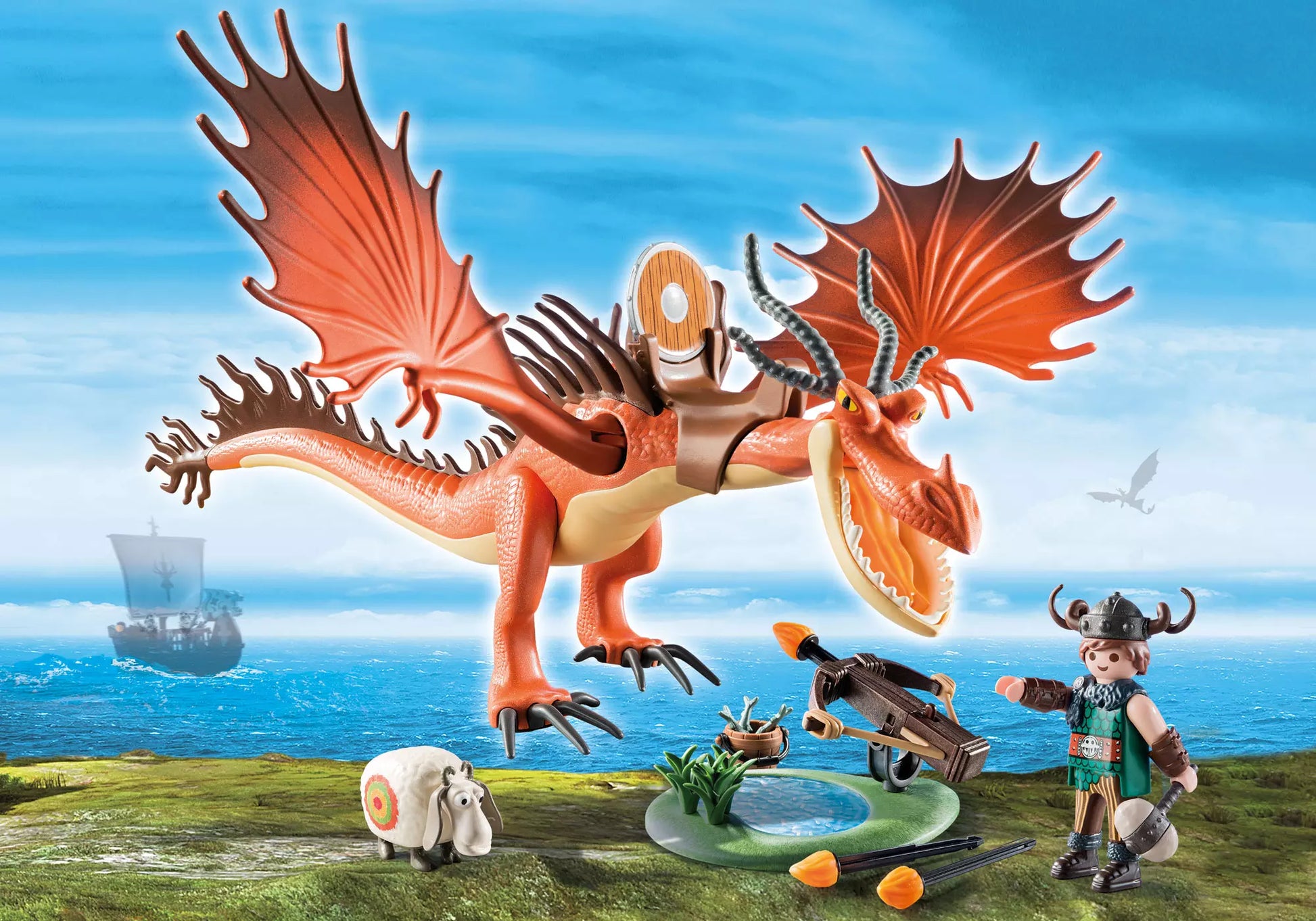 Playmobil 9459 Dragons Rotzbakke und Hakenzahn - plegobil