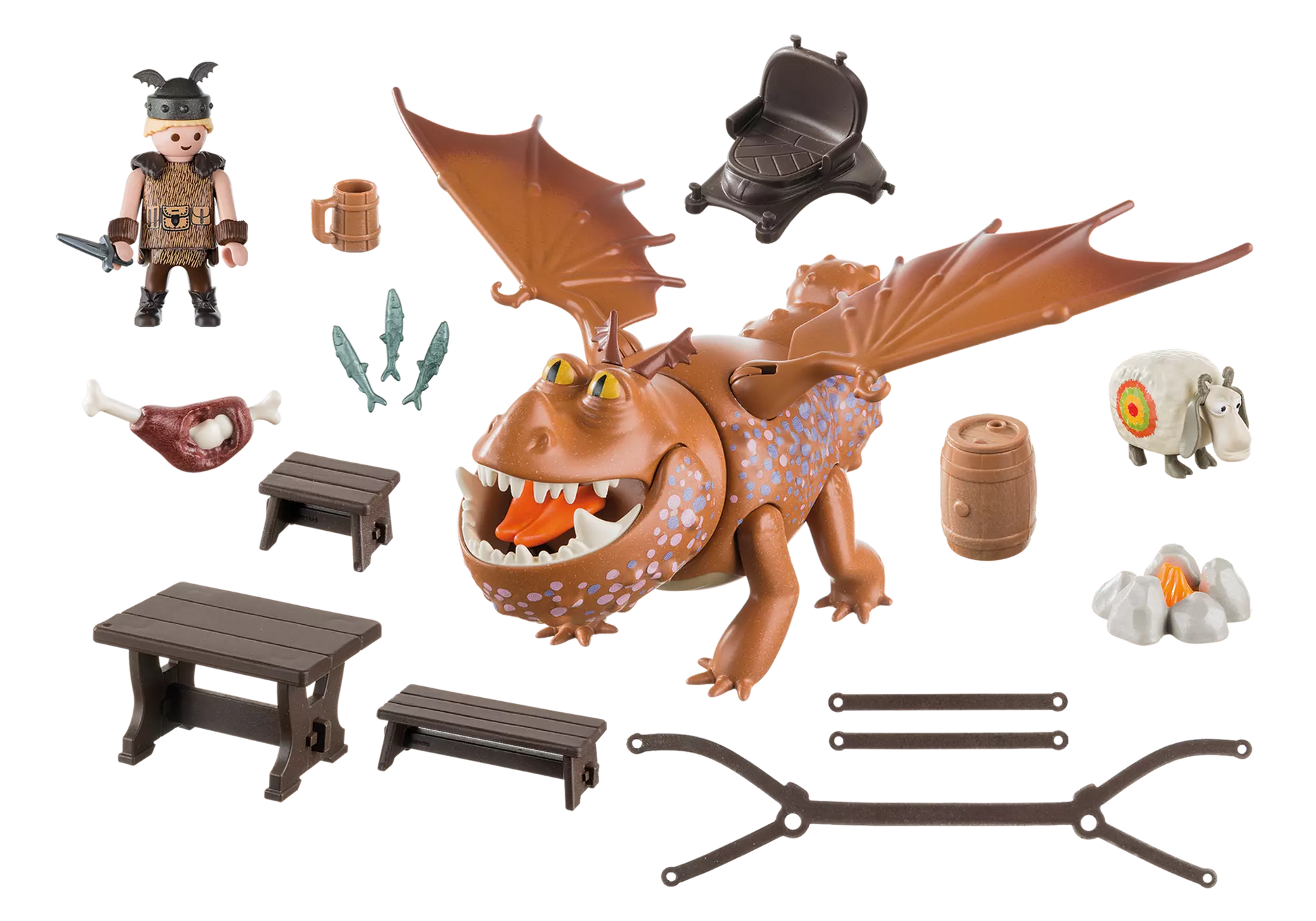 Playmobil 9460 Dragons Fischbein und Fleischklops - plegobil