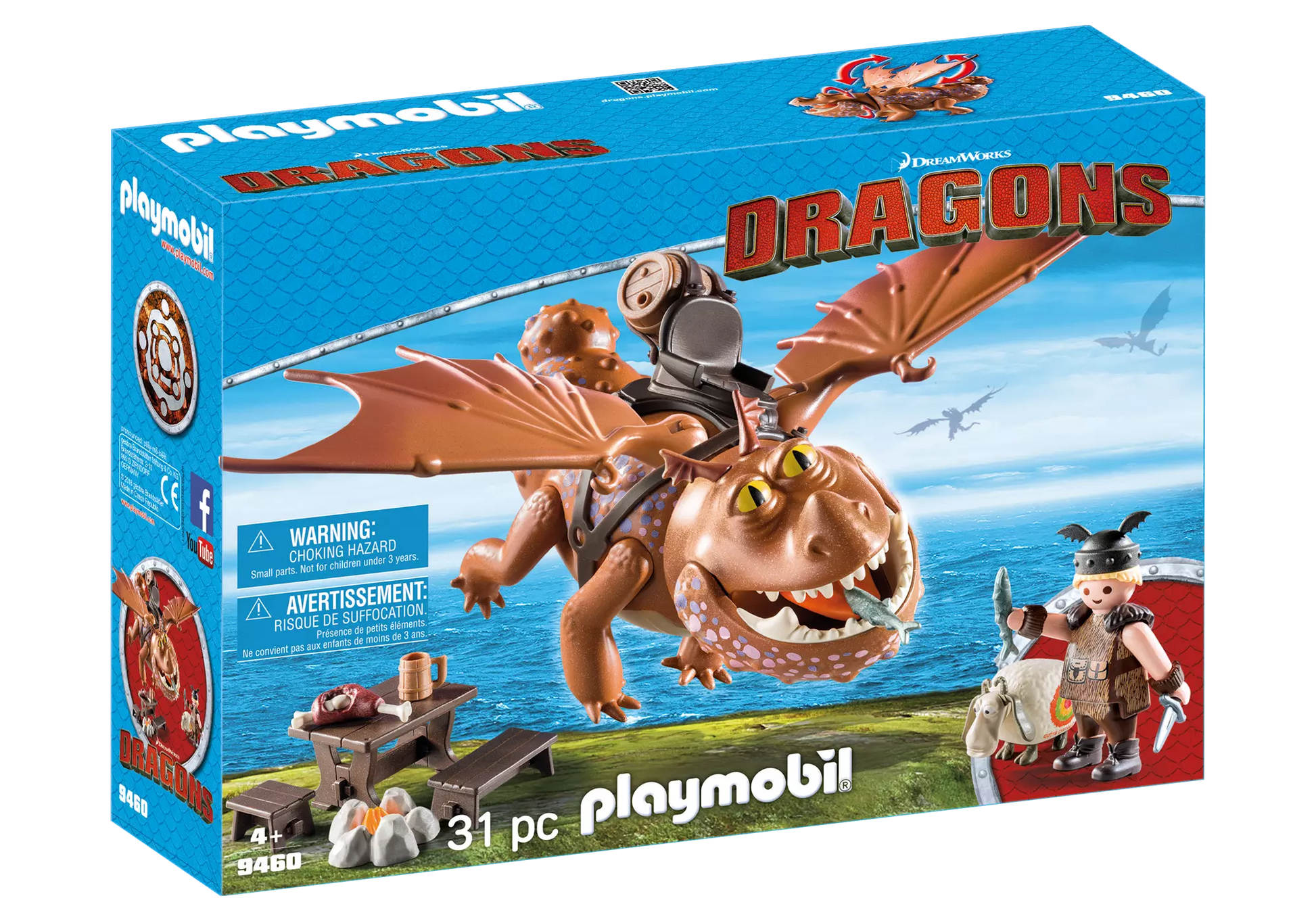 Playmobil 9460 Dragons Fischbein und Fleischklops - plegobil