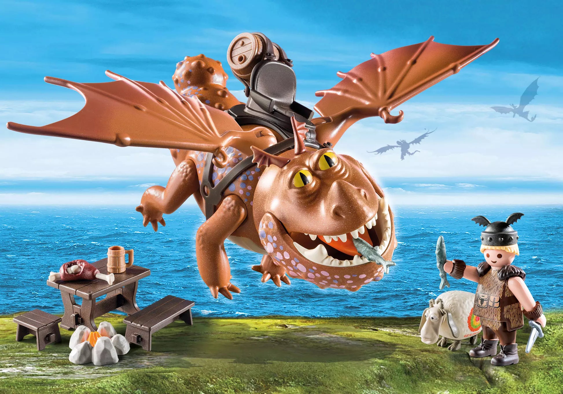 Playmobil 9460 Dragons Fischbein und Fleischklops - plegobil
