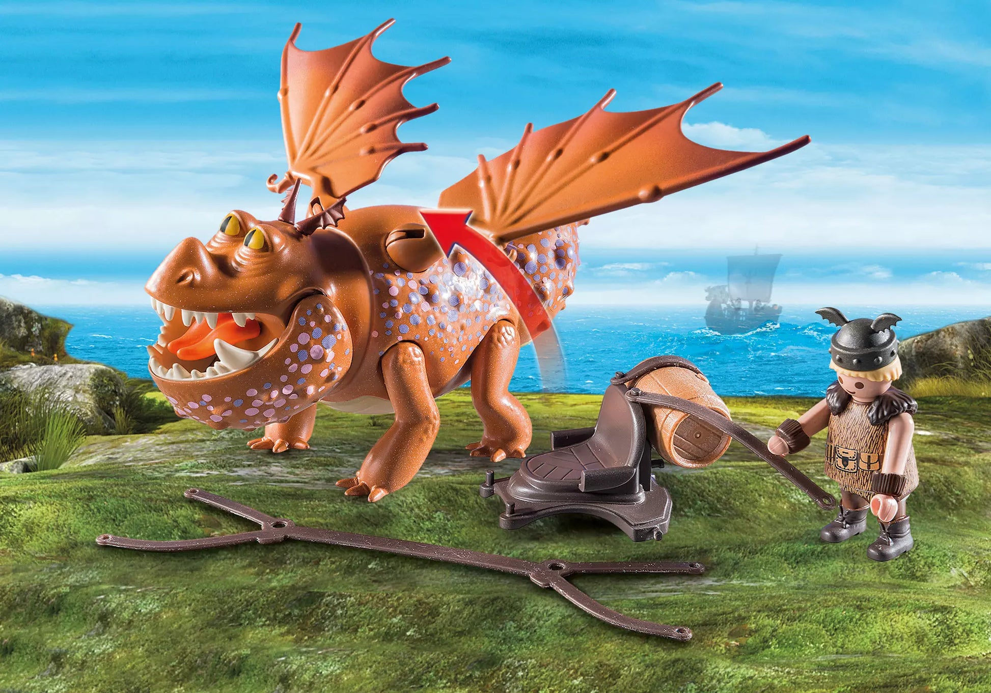 Playmobil 9460 Dragons Fischbein und Fleischklops - plegobil