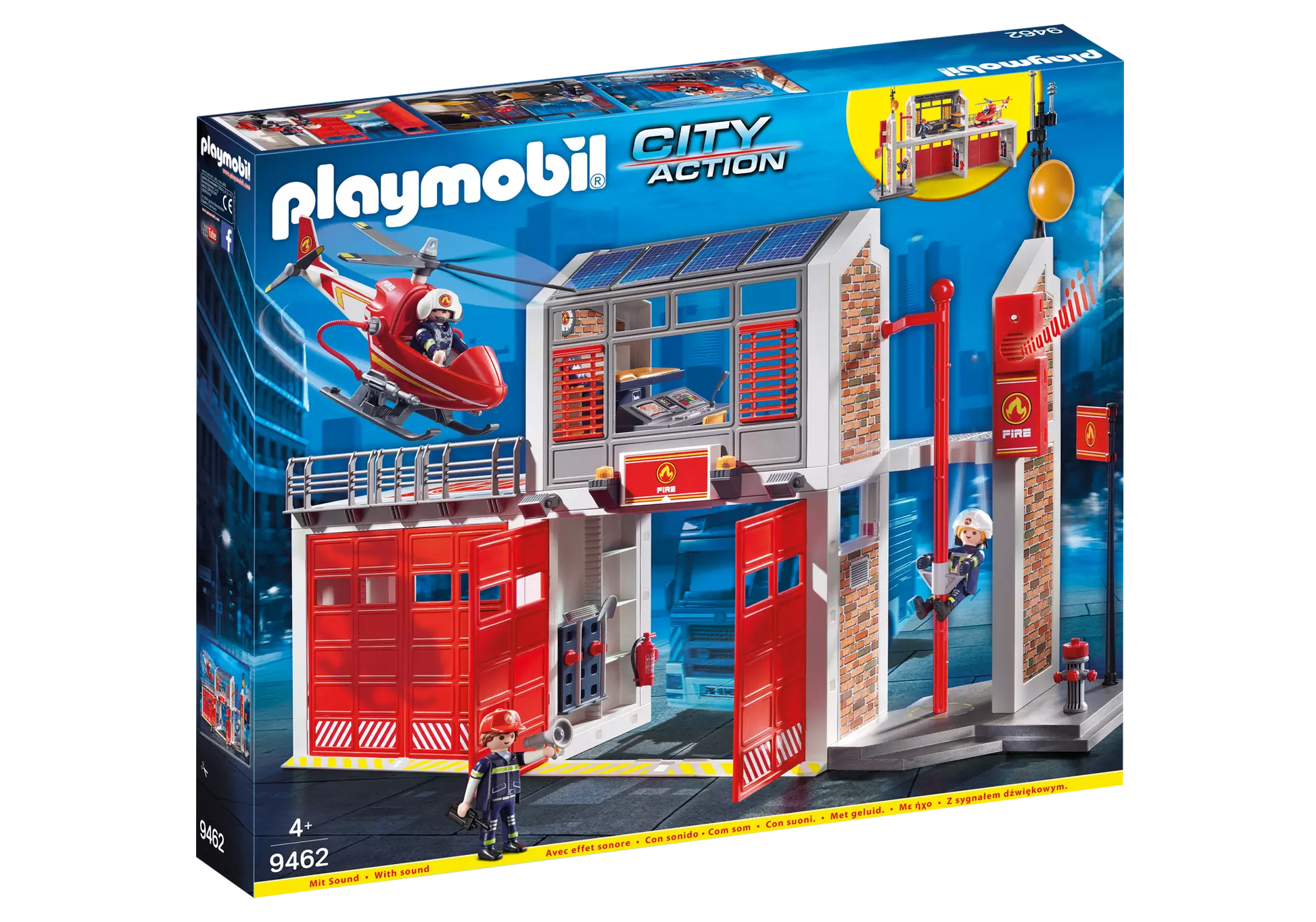 Playmobil 9462 City Action Große Feuerwache - plegobil