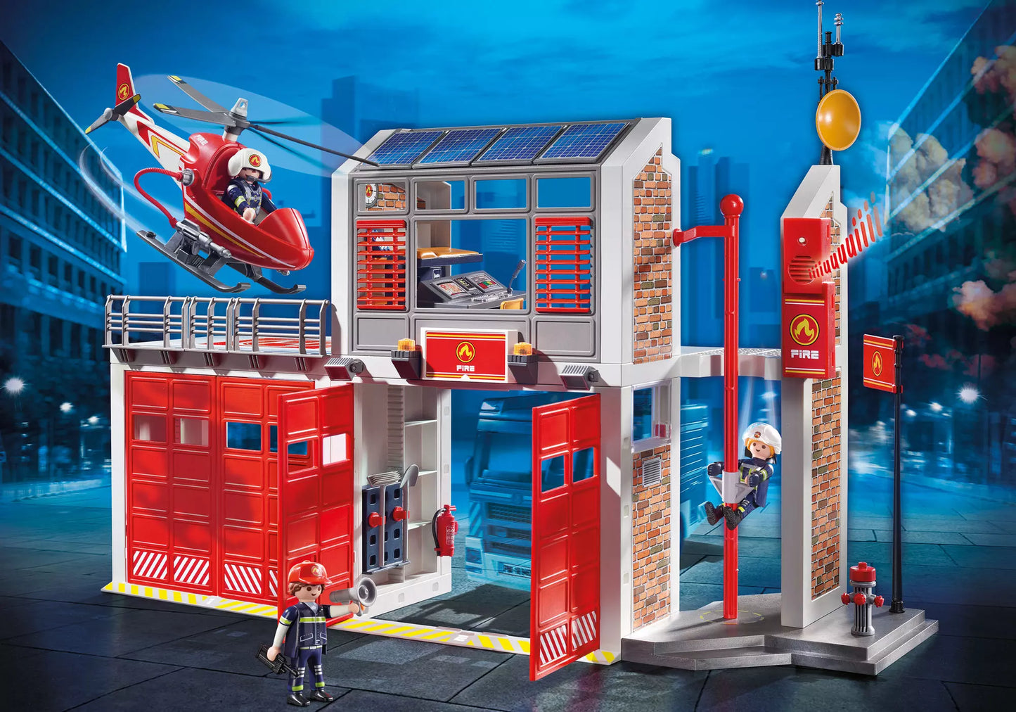 Playmobil 9462 City Action Große Feuerwache - plegobil