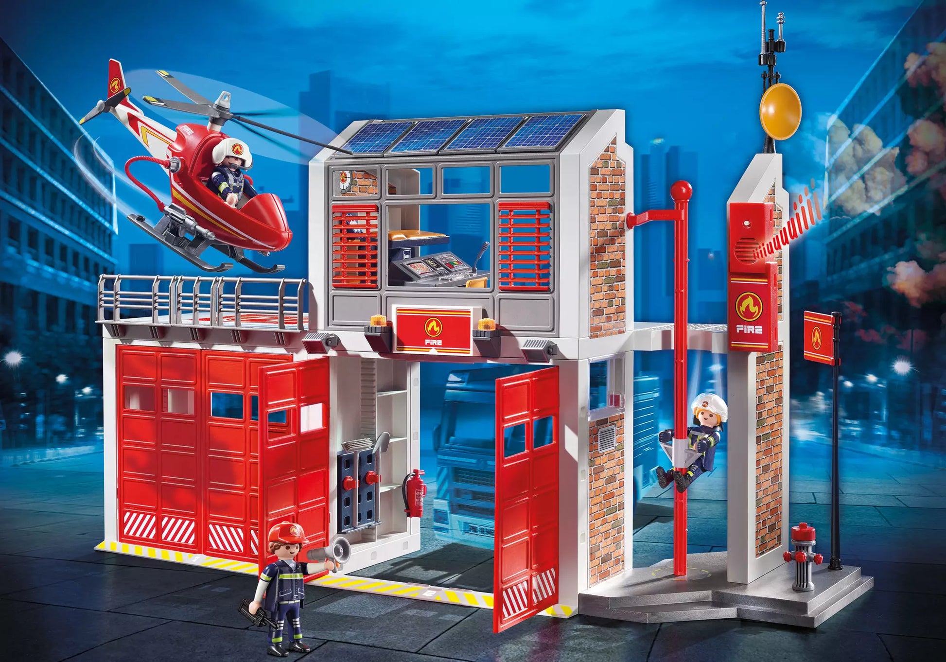 Playmobil 9462 City Action Große Feuerwache - plegobil