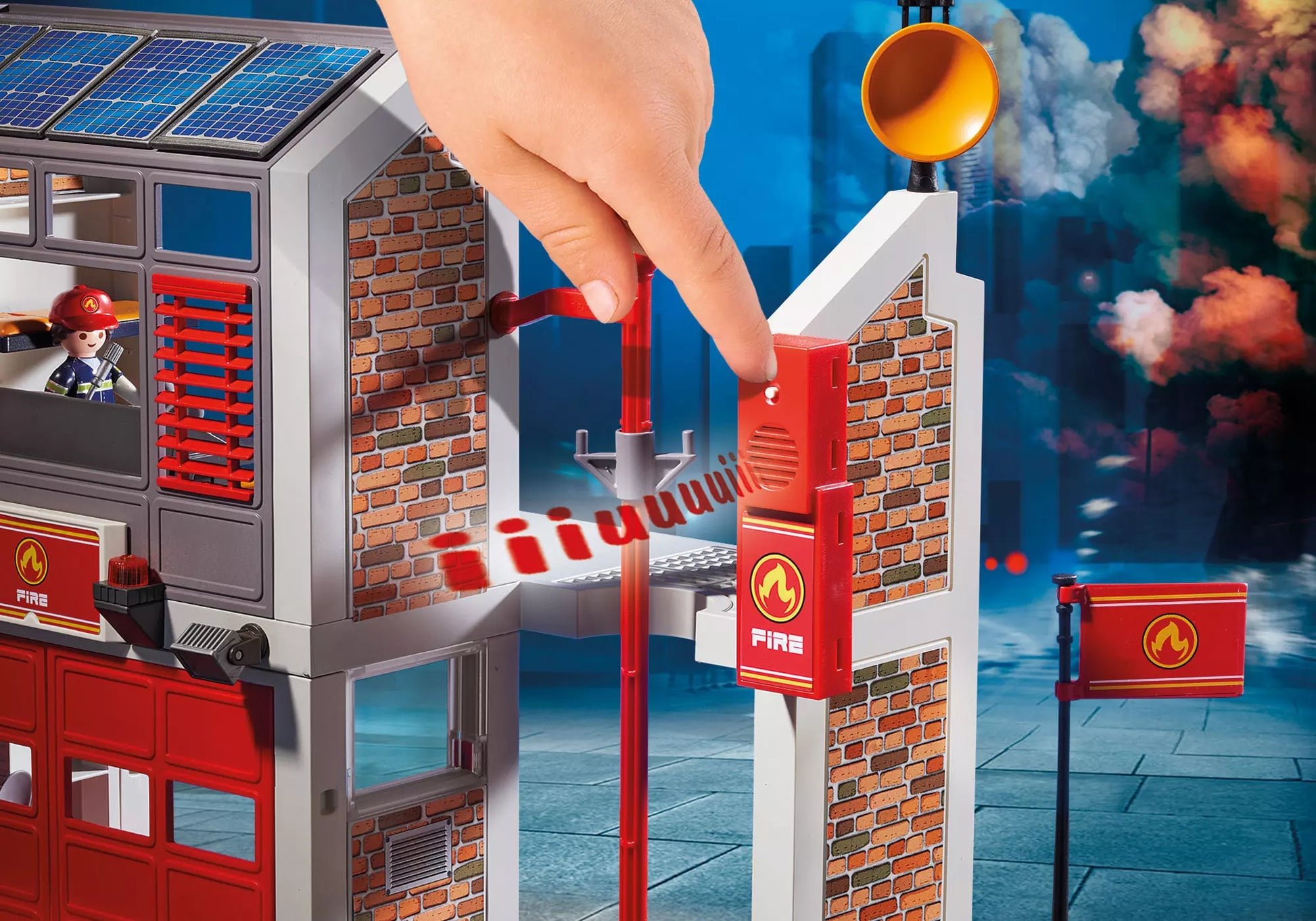 Playmobil 9462 City Action Große Feuerwache - plegobil