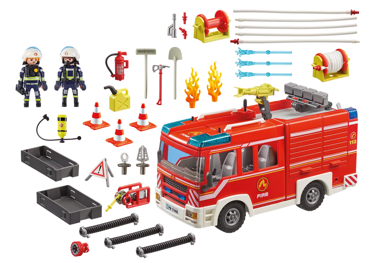 Playmobil 9464 City Action Feuerwehr-Rüstfahrzeug - plegobil