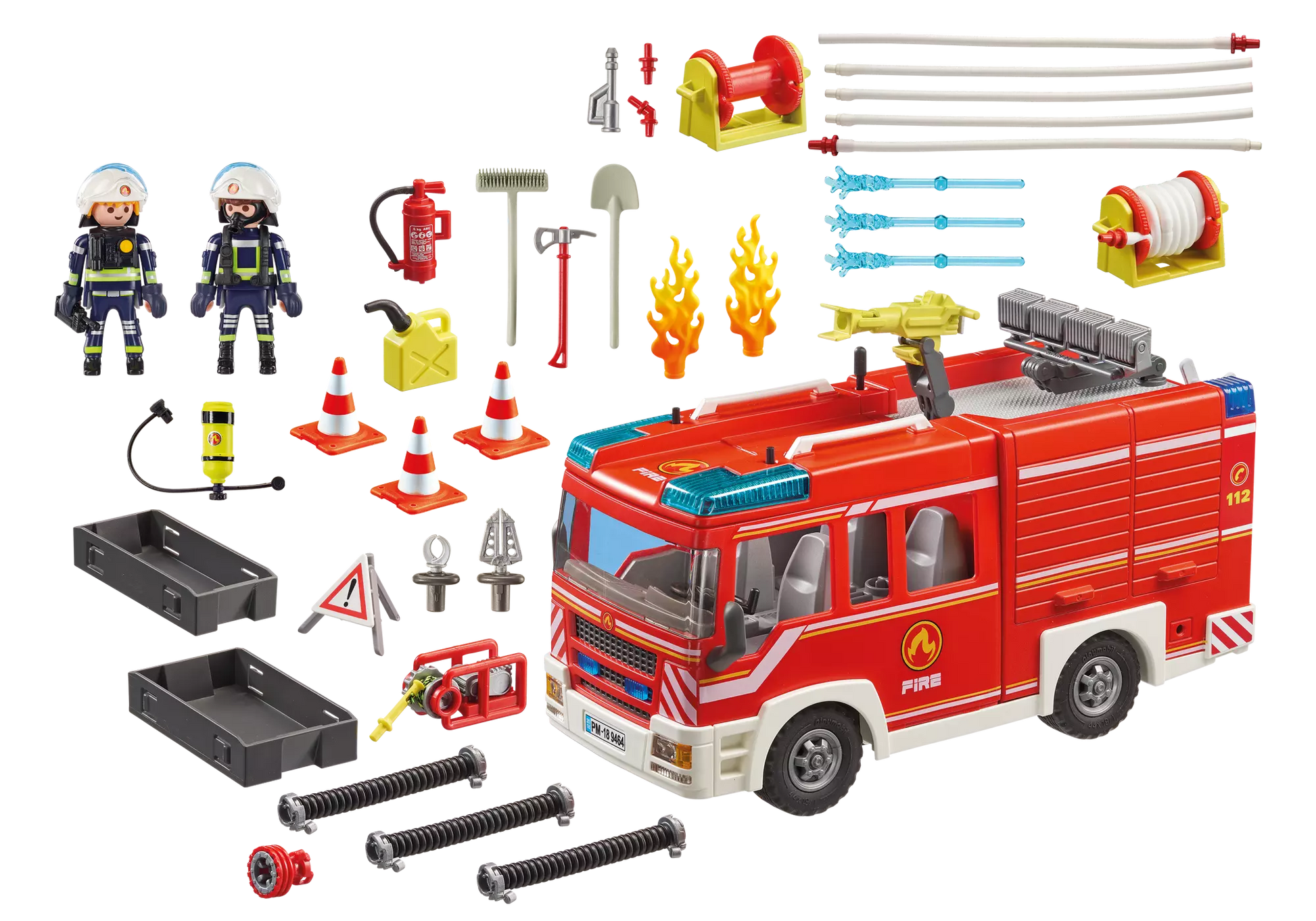 Playmobil 9464 City Action Feuerwehr-Rüstfahrzeug - plegobil