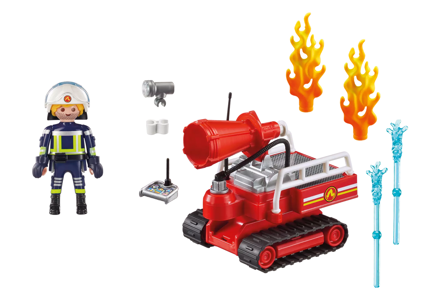 Playmobil 9467 City Action Feuerwehr Löschroboter - plegobil