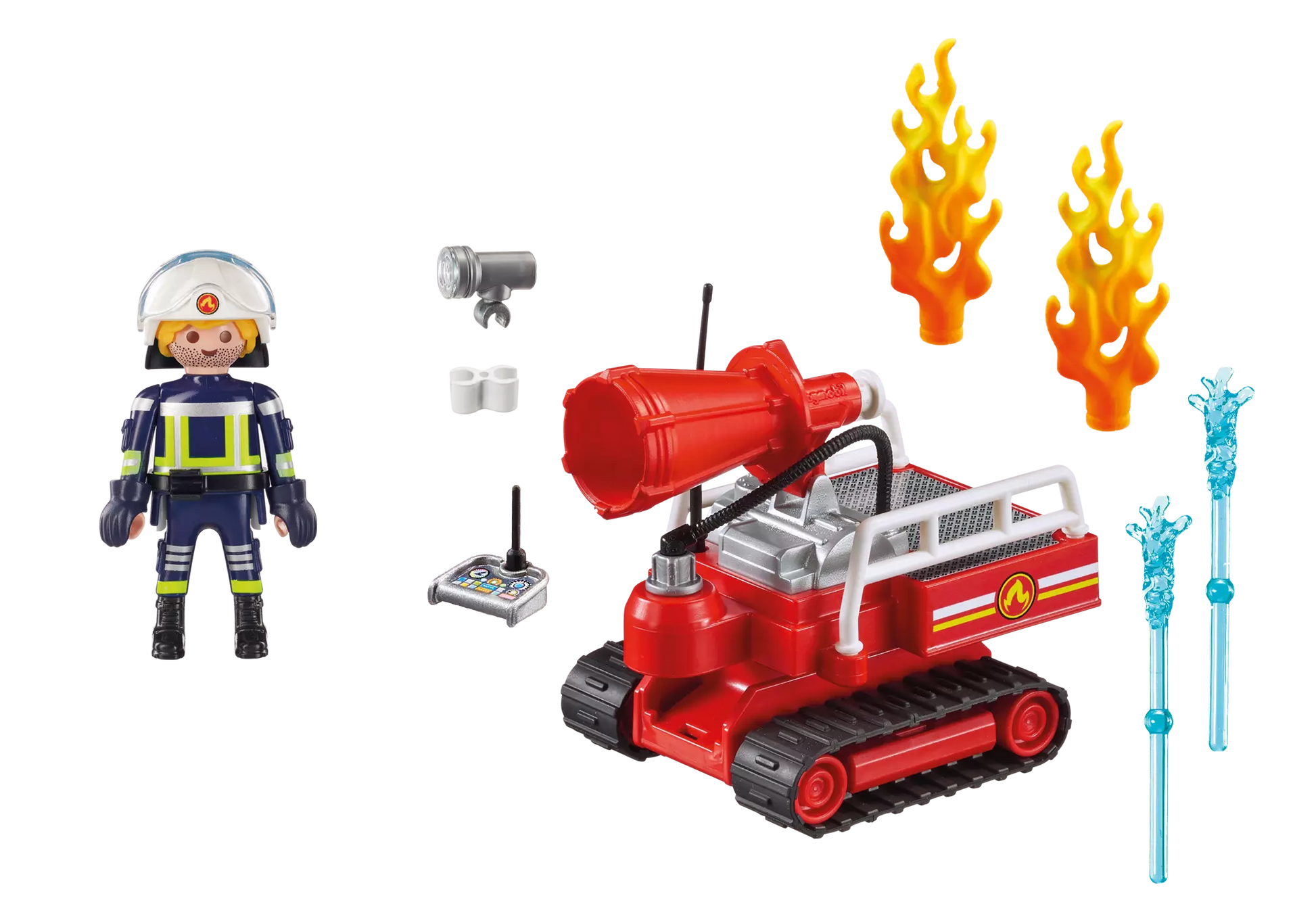 Playmobil 9467 City Action Feuerwehr Löschroboter - plegobil
