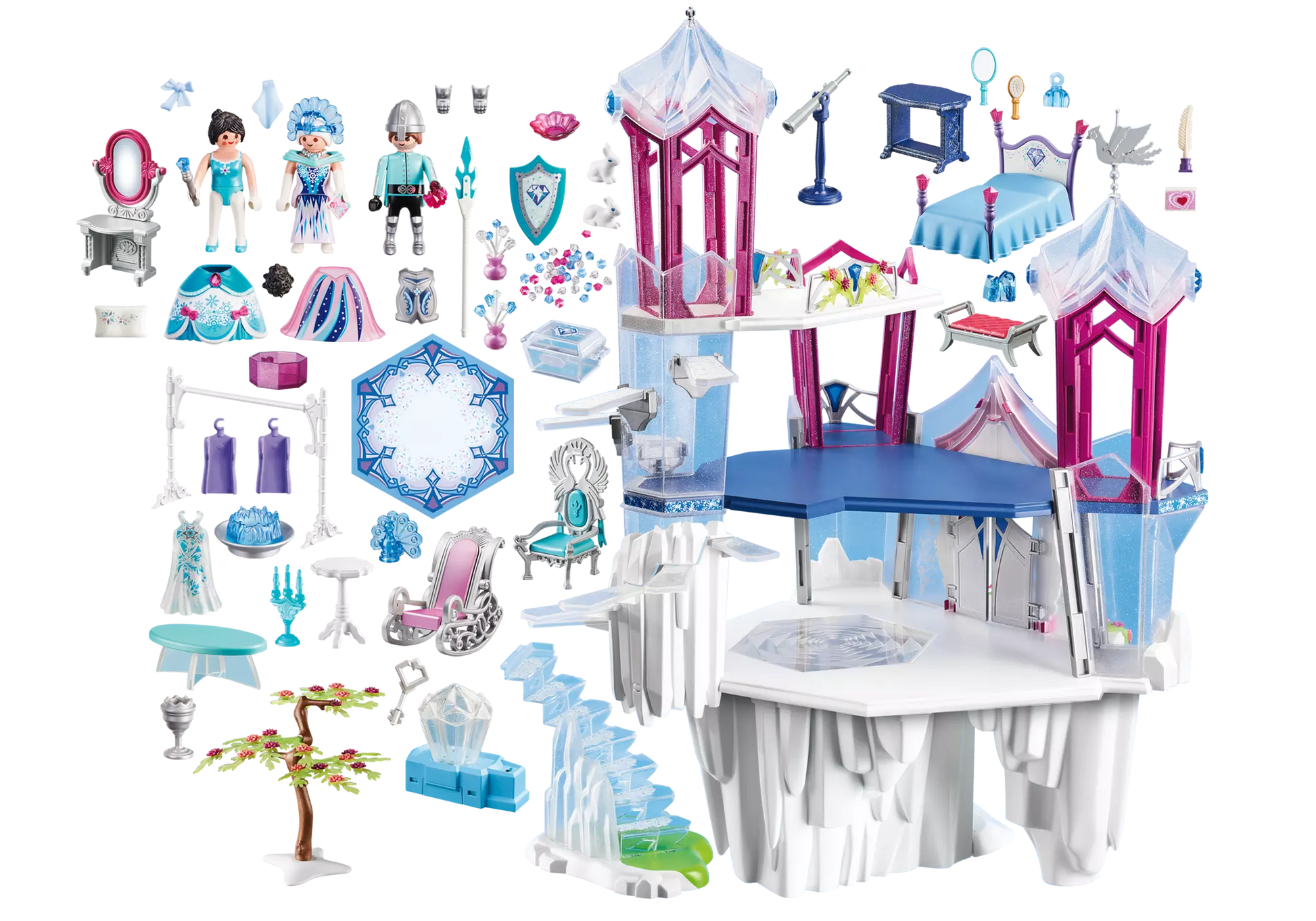 Playmobil 9469 Magic Funkelnder Kristallpalast - plegobil