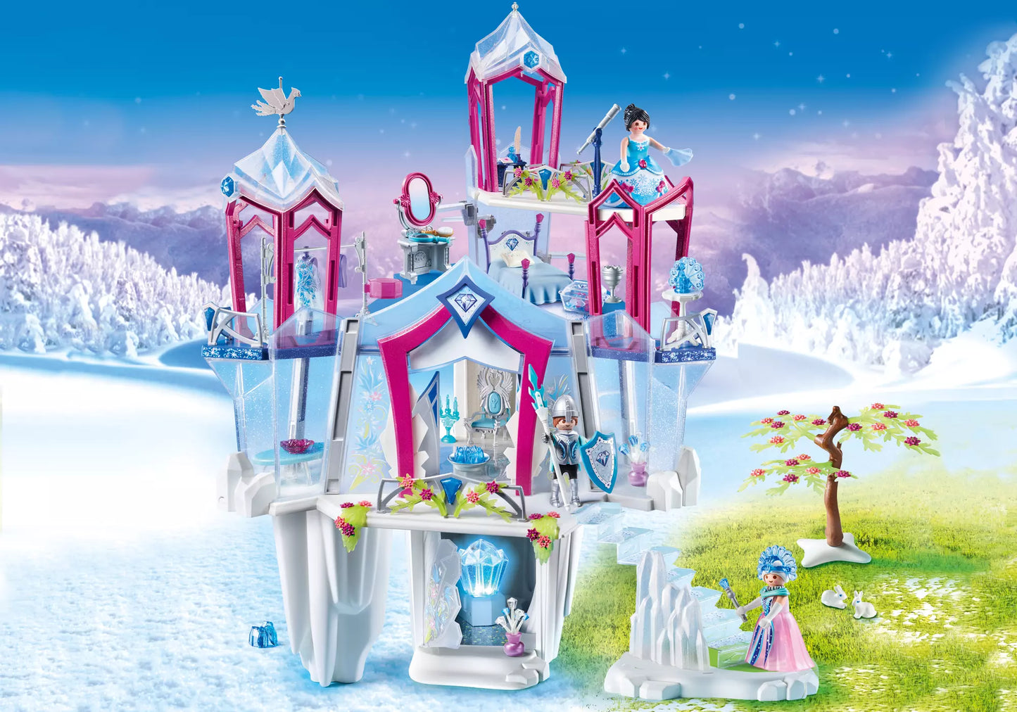 Playmobil 9469 Magic Funkelnder Kristallpalast - plegobil