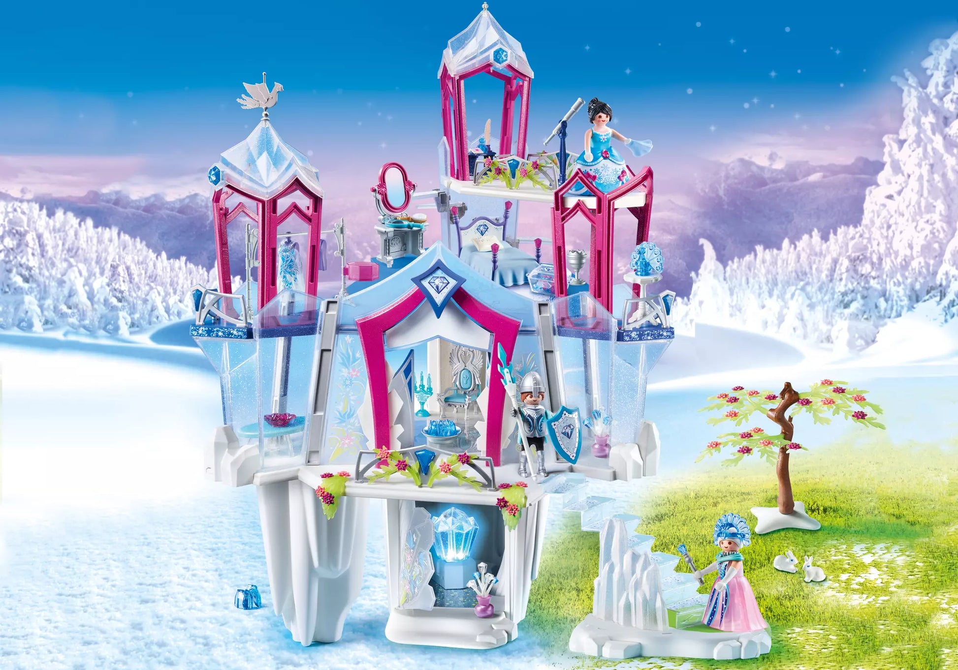 Playmobil 9469 Magic Funkelnder Kristallpalast - plegobil