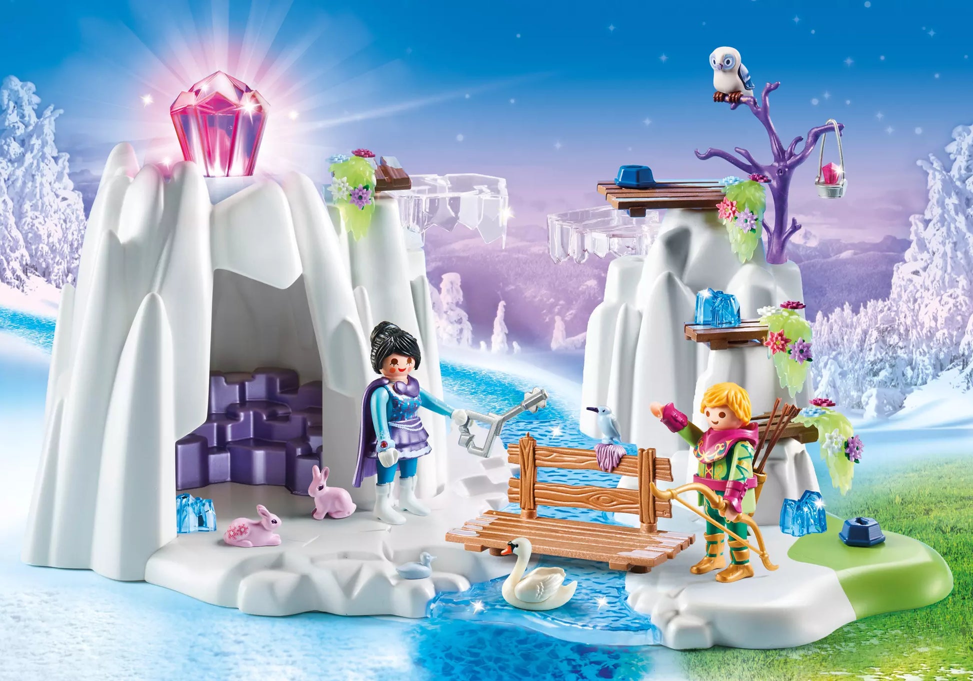 Playmobil 9470 Magic Suche nach dem Liebeskristall - plegobil