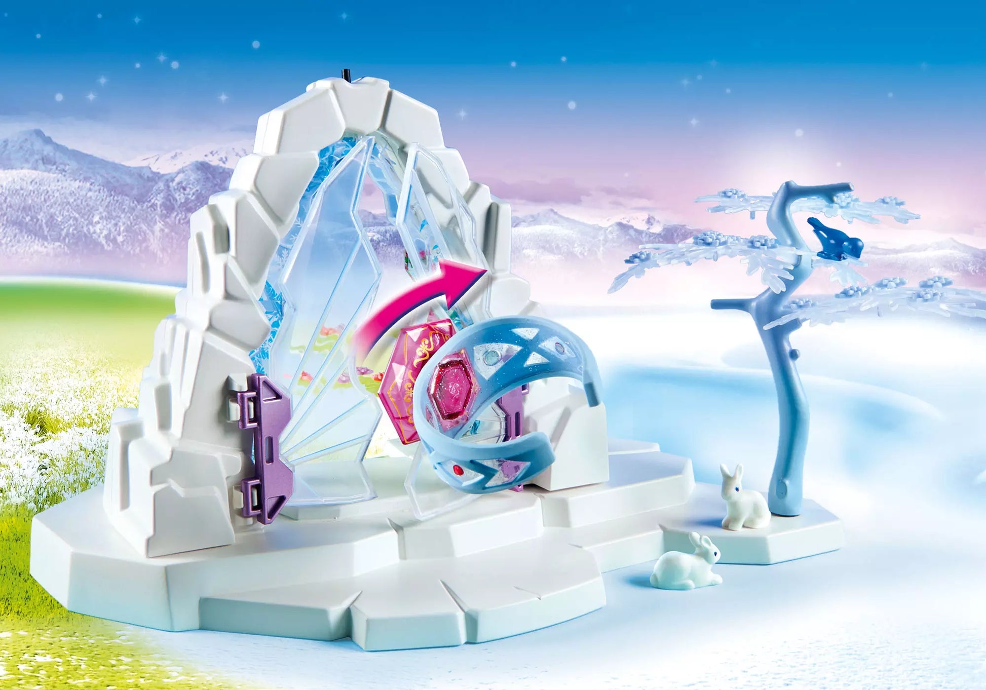 Playmobil 9471 Magic Kristalltor zur Winterwelt - plegobil